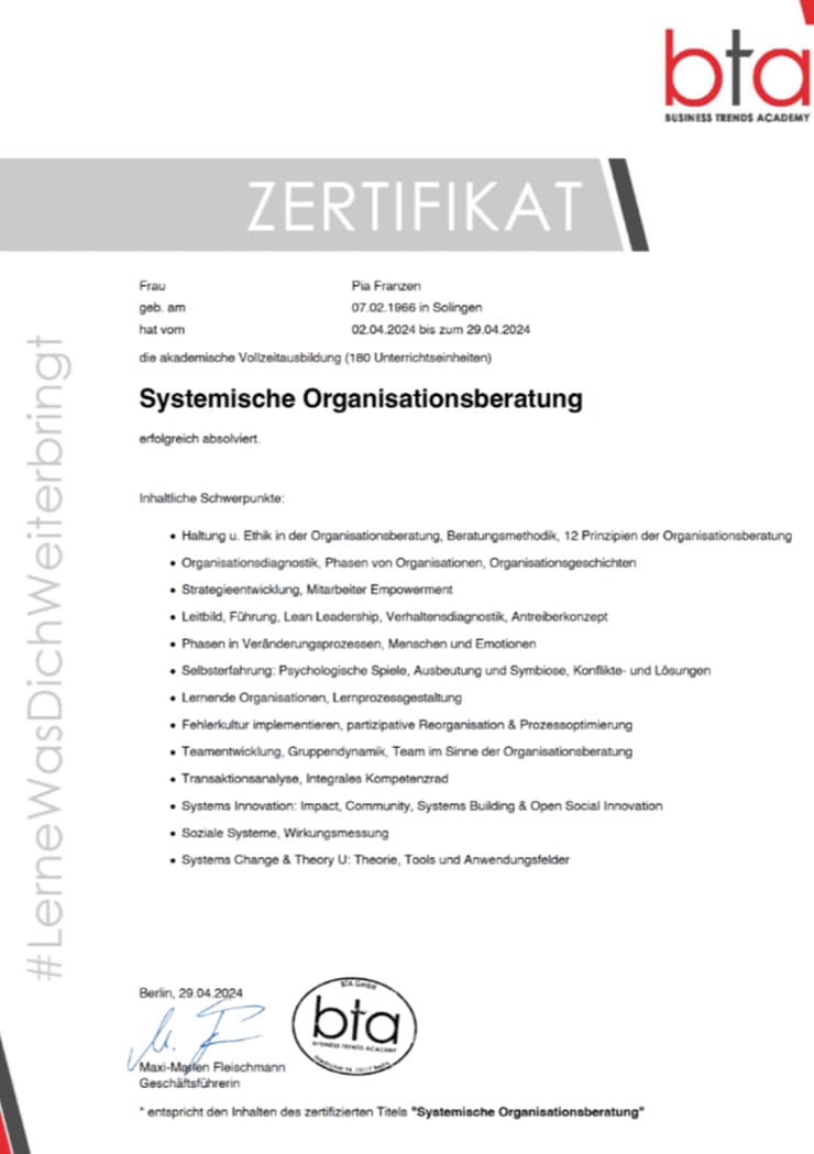 Ausbildungsnachweis-Organisastionsberatung-systemische-Organisationsberatung